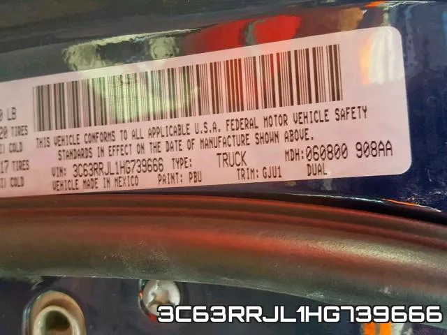 3C63RRJL1HG739666 фото 2