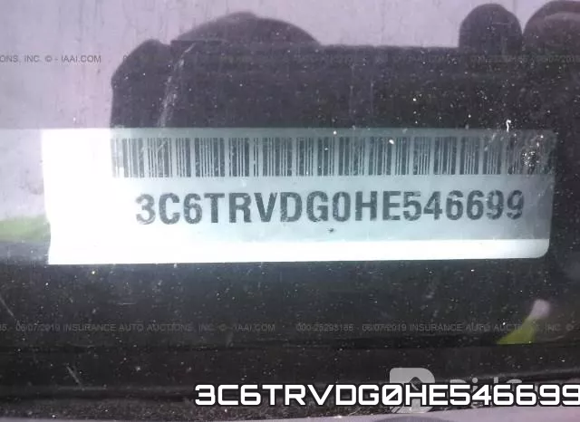 3C6TRVDG0HE546699 фото 10