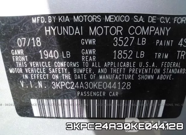 3KPC24A30KE044128 фото 10