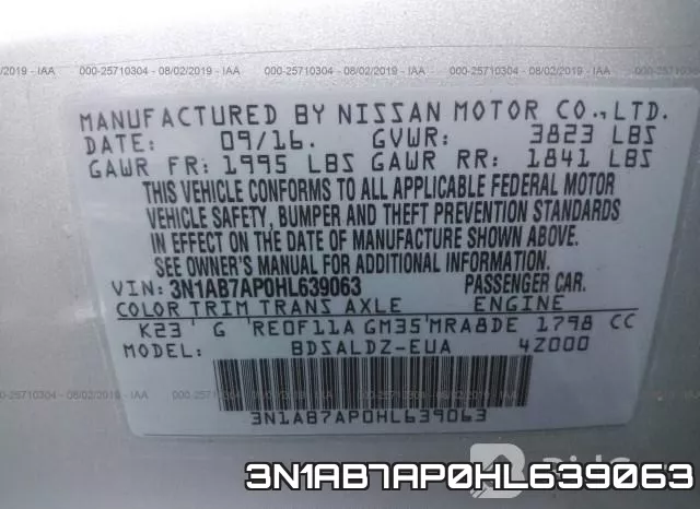 3N1AB7AP0HL639063 фото 10