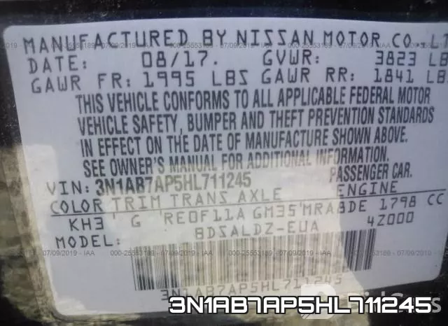 3N1AB7AP5HL711245 фото 10