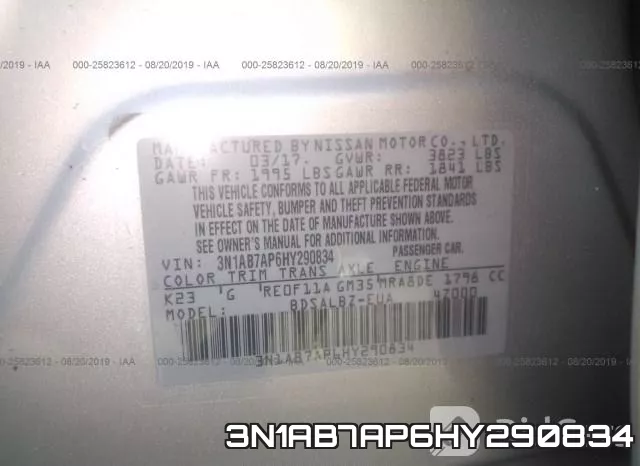 3N1AB7AP6HY290834 фото 10