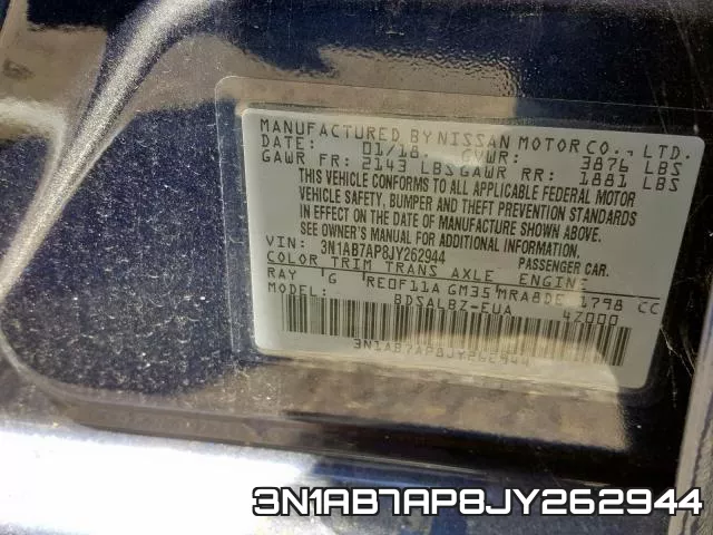 3N1AB7AP8JY262944 фото 2