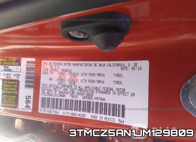 3TMCZ5AN1JM129809 фото 10