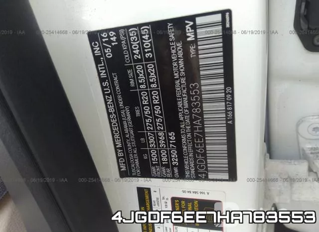 4JGDF6EE7HA783553 фото 10