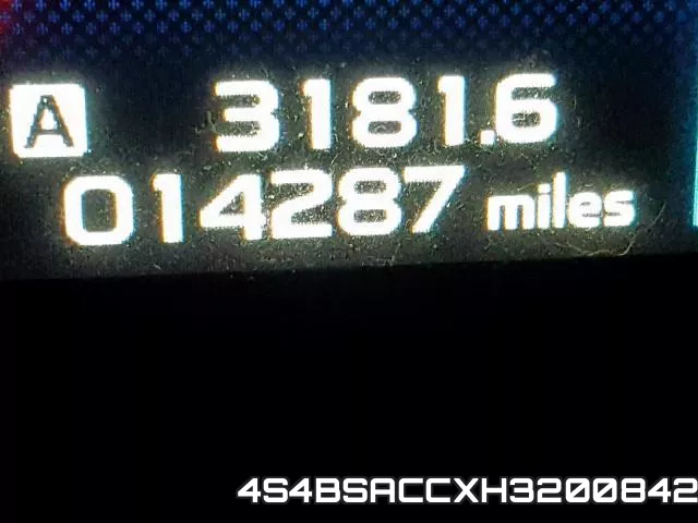 4S4BSACCXH3200842 фото 9