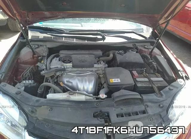 4T1BF1FK6HU756437 фото 2
