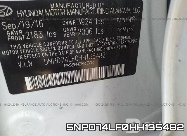 5NPD74LF0HH135482 фото 10