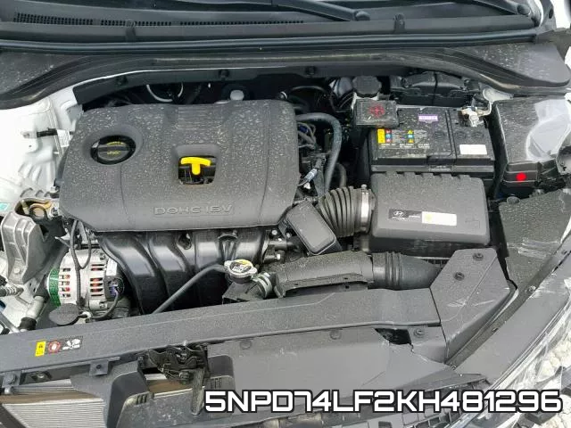 5NPD74LF2KH481296 фото 8