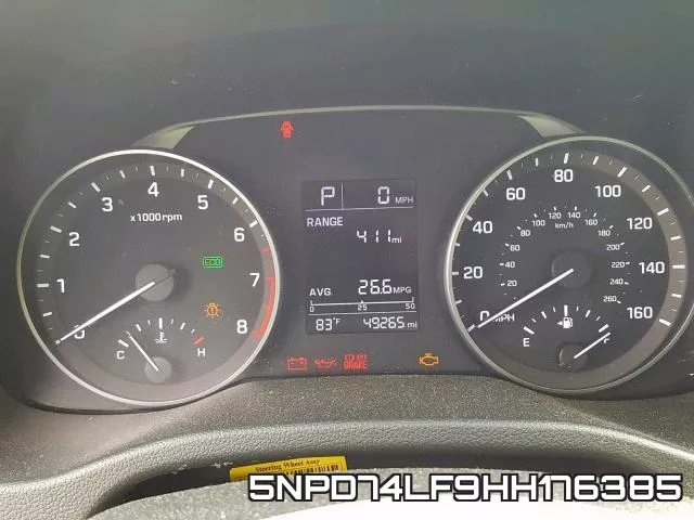 5NPD74LF9HH176385 фото 9