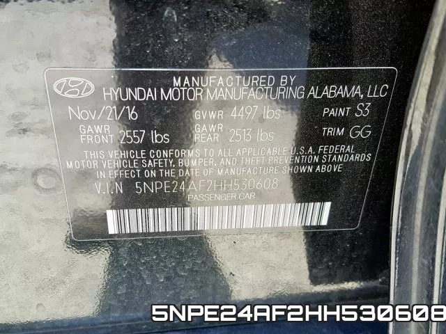 5NPE24AF2HH530608 фото 2