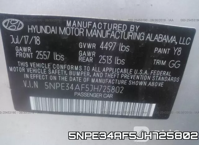 5NPE34AF5JH725802 фото 10