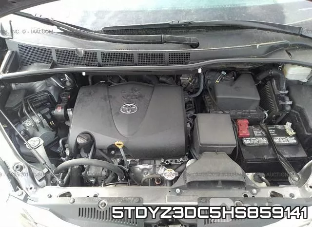 5TDYZ3DC5HS859141 фото 2