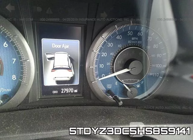 5TDYZ3DC5HS859141 фото 8