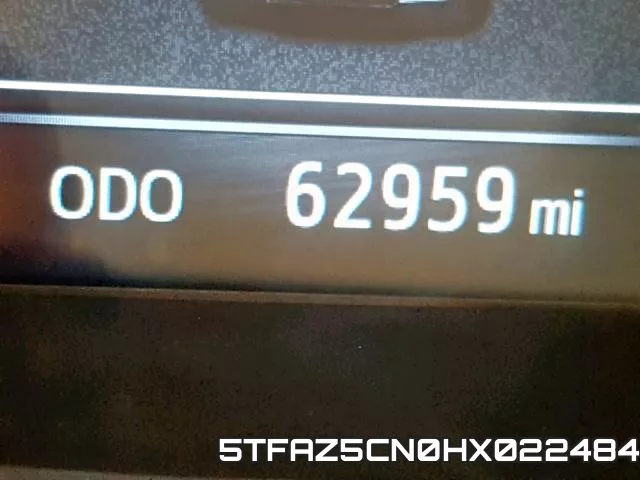 5TFAZ5CN0HX022484 фото 9