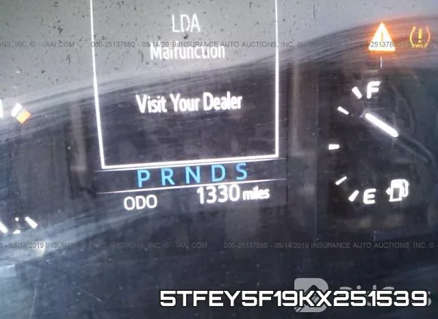 5TFEY5F19KX251539 фото 8