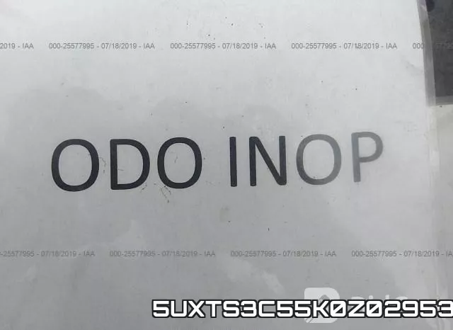 5UXTS3C55K0Z02953 фото 8