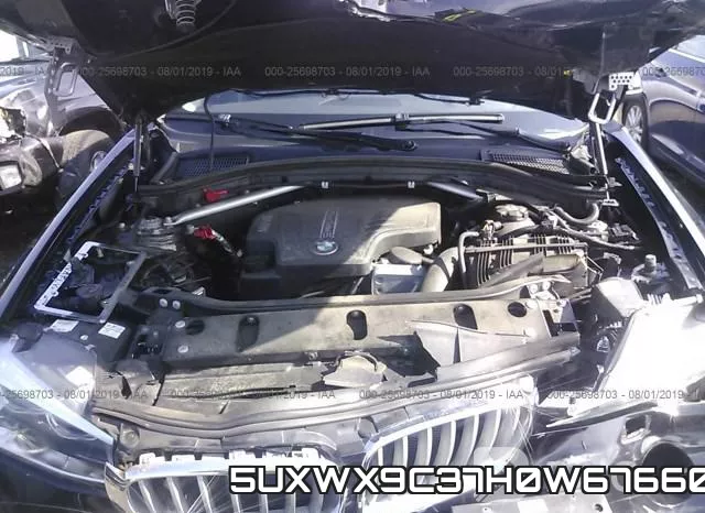 5UXWX9C37H0W67660 фото 2
