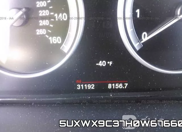 5UXWX9C37H0W67660 фото 8