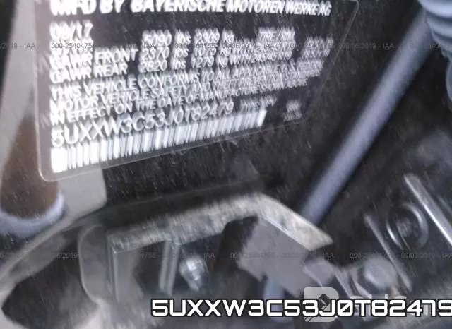 5UXXW3C53J0T82479 фото 10