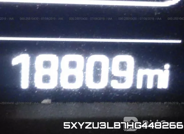 5XYZU3LB7HG448266 фото 8