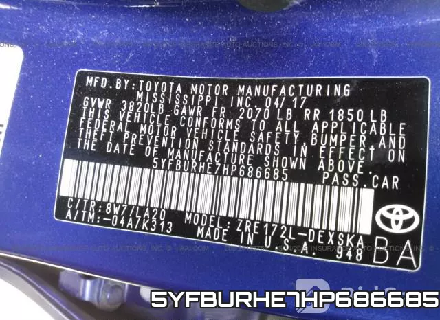 5YFBURHE7HP686685 фото 10