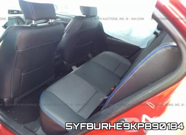 5YFBURHE9KP890184 фото 9