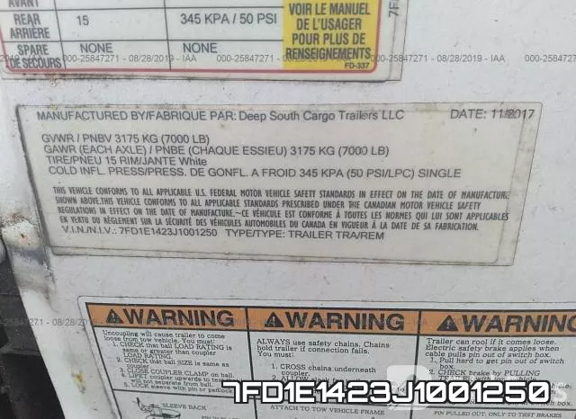 7FD1E1423J1001250 фото 10