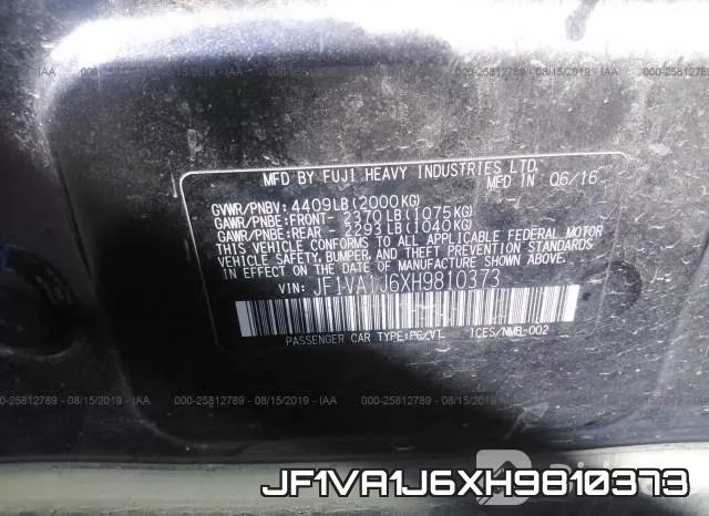 JF1VA1J6XH9810373 фото 10