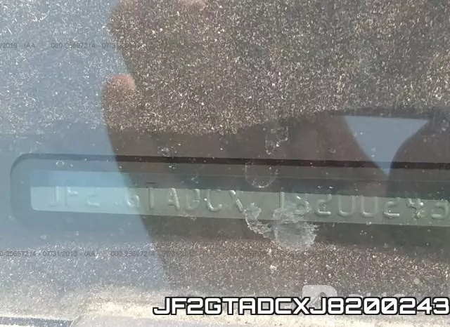 JF2GTADCXJ8200243 фото 10