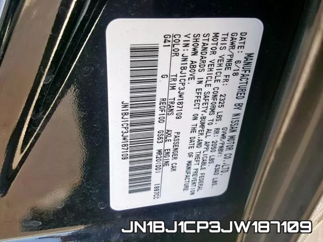 JN1BJ1CP3JW187109 фото 2