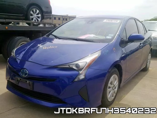 JTDKBRFU7H3540232 фото 3