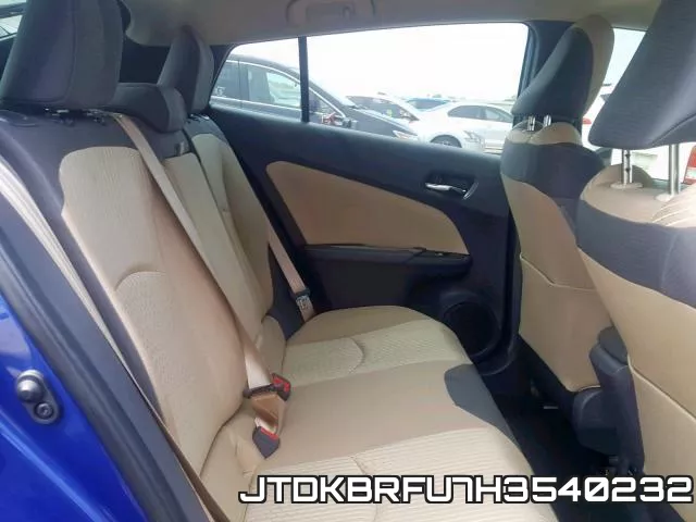 JTDKBRFU7H3540232 фото 7