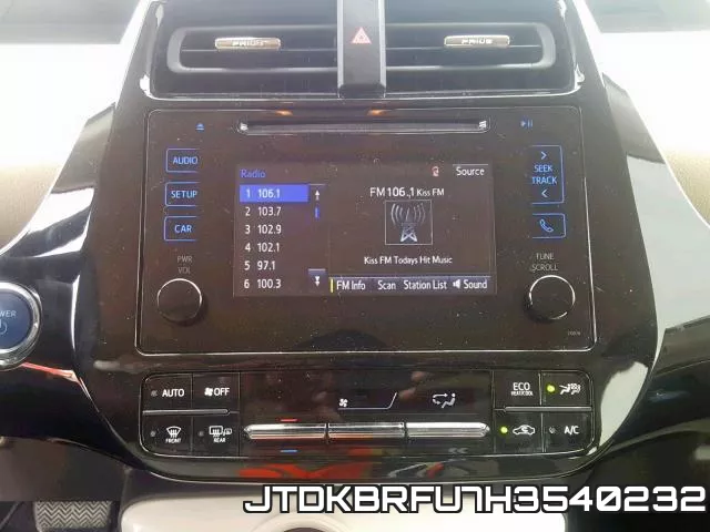 JTDKBRFU7H3540232 фото 10