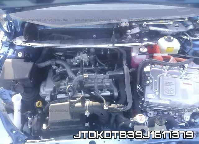 JTDKDTB39J1617379 фото 2