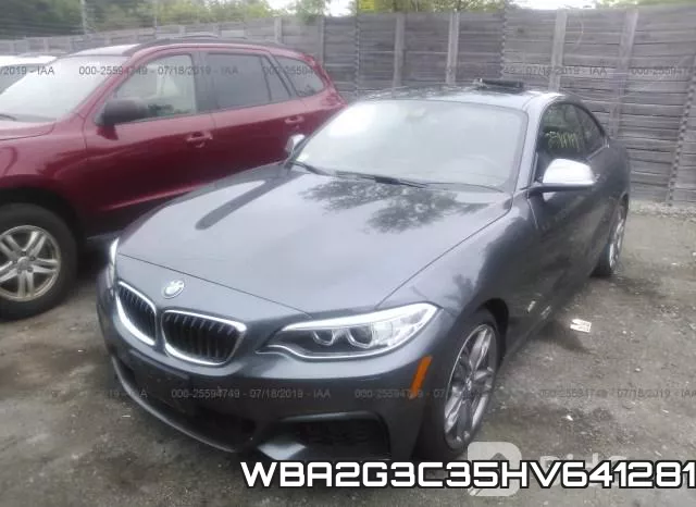 WBA2G3C35HV641281 фото 3