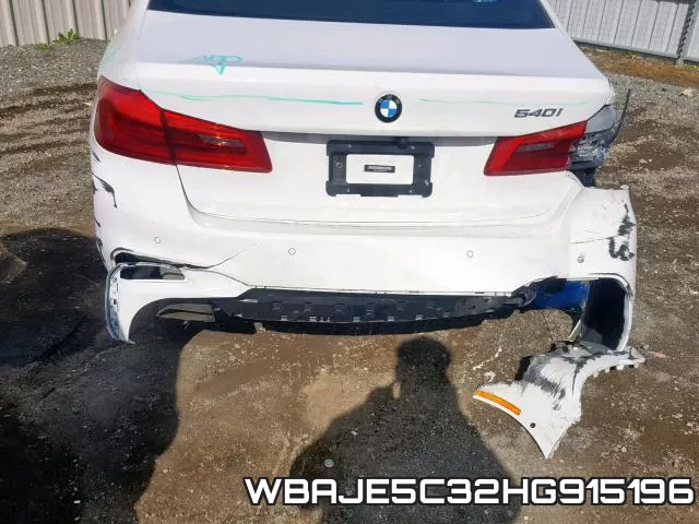WBAJE5C32HG915196 фото 10