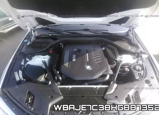 WBAJE7C38HG887352 фото 2