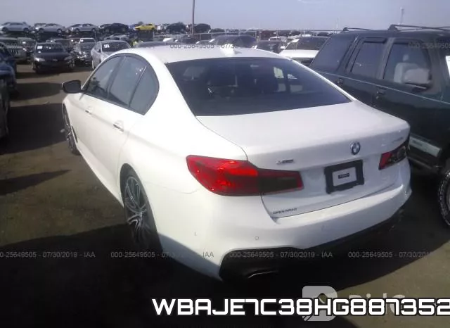 WBAJE7C38HG887352 фото 4