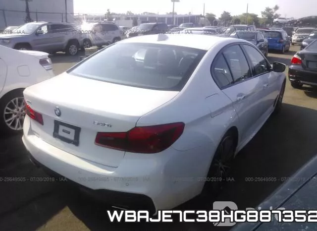 WBAJE7C38HG887352 фото 5