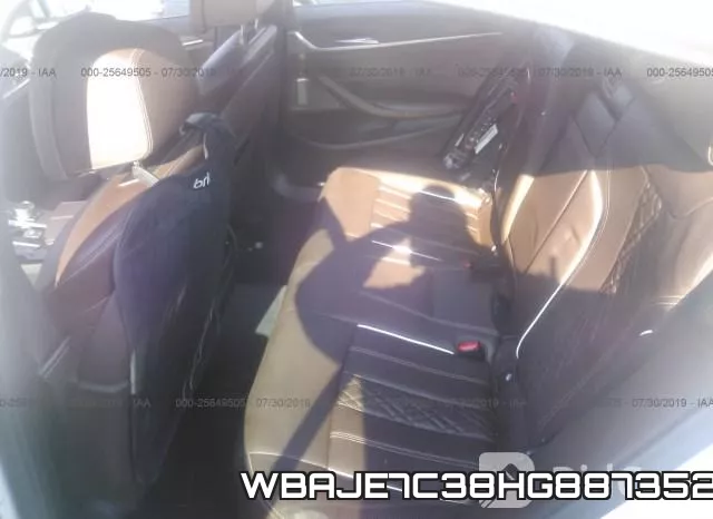 WBAJE7C38HG887352 фото 9