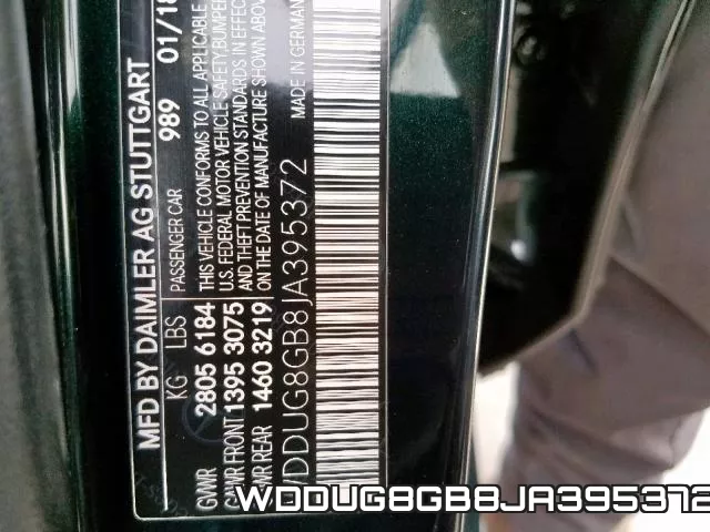 WDDUG8GB8JA395372 фото 2
