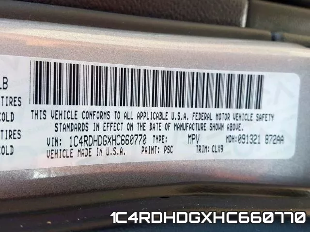 1C4RDHDGXHC660770 фото 2