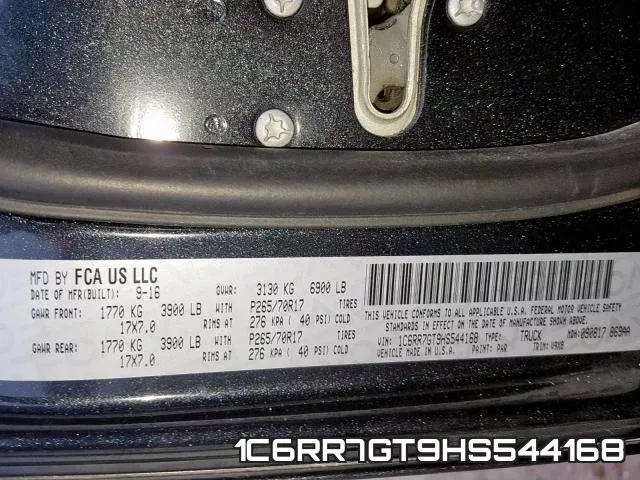 1C6RR7GT9HS544168 фото 2
