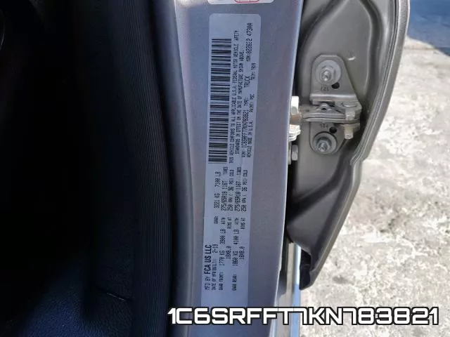 1C6SRFFT7KN783821 фото 2