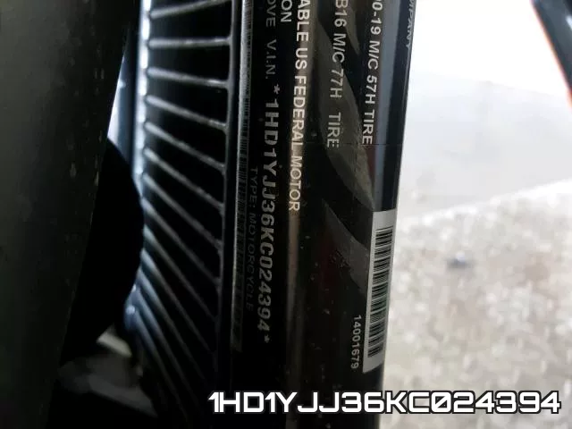 1HD1YJJ36KC024394 фото 2