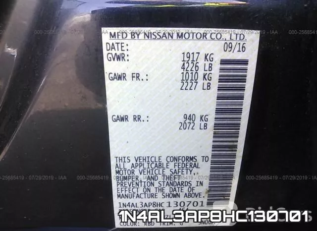 1N4AL3AP8HC130701 фото 10