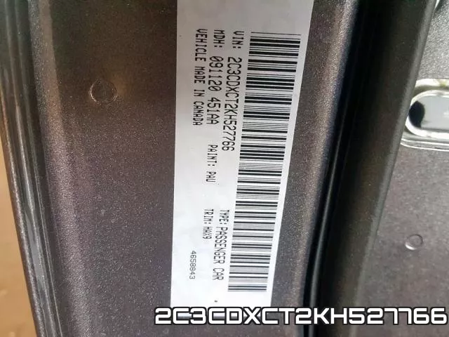 2C3CDXCT2KH527766 фото 2
