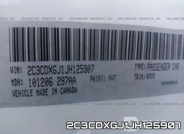 2C3CDXGJ1JH125907 фото 10