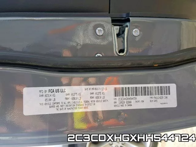 2C3CDXHGXHH544724 фото 2